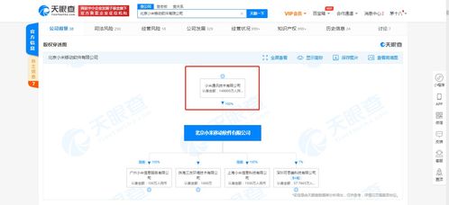 北京小米移動軟件公司注冊資本大幅增至14.88億元，強化基礎軟件服務布局